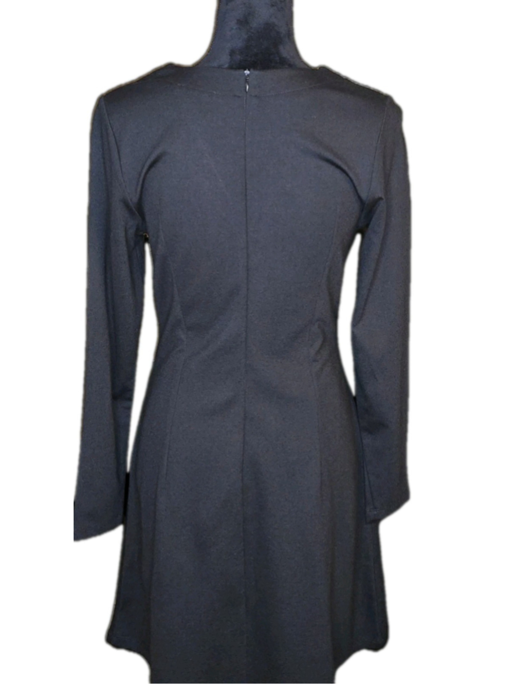 Venus Plunging Neckline Embellished Spring Wedding Guest Dress Wmns 8 Black - Picture 4 of 11